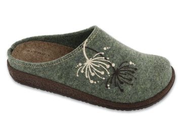 Анатомични домашни чехли Befado Home & Go 155D189, Резедав филц