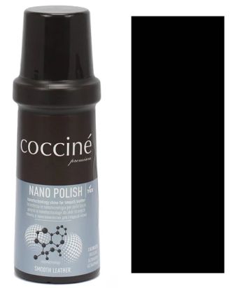  Coccinè Nano Polish Течна гланц-боя за гладка кожа, Черна