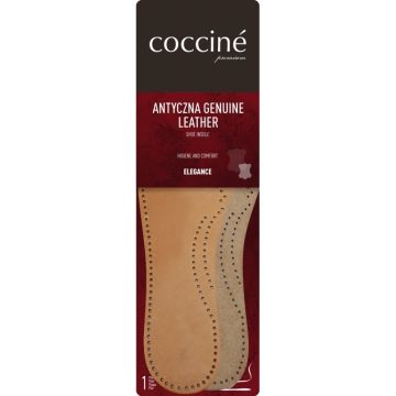 Coccinè Antic Genuine Leather Стелки за обувки от дъбена кожа