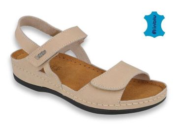 Дамски ортопедични сандали Inblu 158D102, Бежови