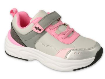 Анатомични маратонки Befado 516Q254, Сиви с розово