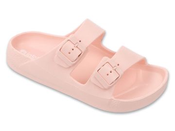 Анатомични чехли Inblu с катарами, EVA пяна - розови