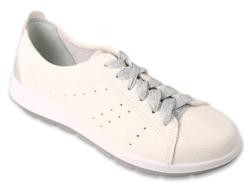 Ортопедични спортни обувки с връзки Dr Orto Casual 156D024, Бели