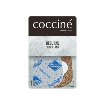 Антибактериални стелки за пета от корк и латекс Coccinè Heel Pad Cork & Latex