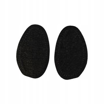 Полустелки от кожа и латекс Coccinè Semi-insoles Leather&Latex, Черни