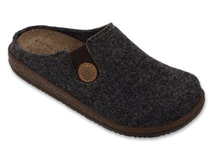 Анатомични домашни чехли Befado Home & Go 155D183, Тъмносив филц