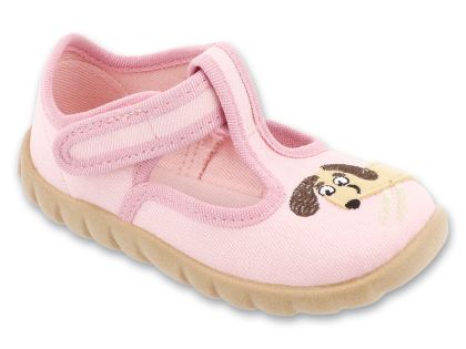 Befado Flexi B-soft System 627P012 Бебешки пантофки, Розови