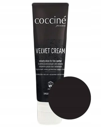 Coccinè Velvet cream - Черен крем-туба за деликатни кожи, 75 ml