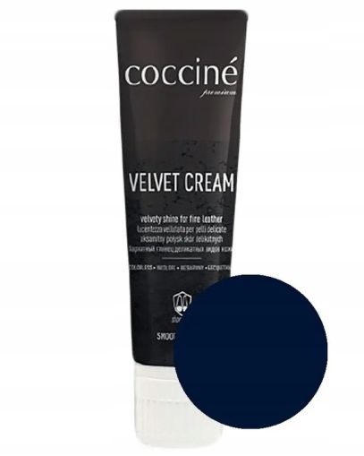 Coccinè Velvet cream - Тъмносин крем-туба за деликатни кожи, 75 ml