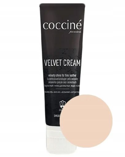 Coccinè Velvet cream - Бежов крем-туба за деликатни кожи, 75 ml