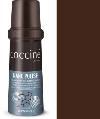  Coccinè Nano Polish Течна гланц-боя за гладка кожа, Кафява