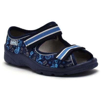 Befado Max 969X159 Детски текстилни сандали, Сини 