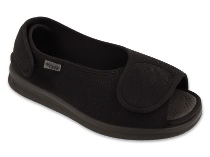 Dr Orto 542D002 Дамски ортопедични обувки за отекъл крак, Черни