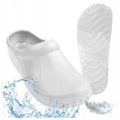 Медицинско, работно и градинско сабо Demar New Eva – бяло