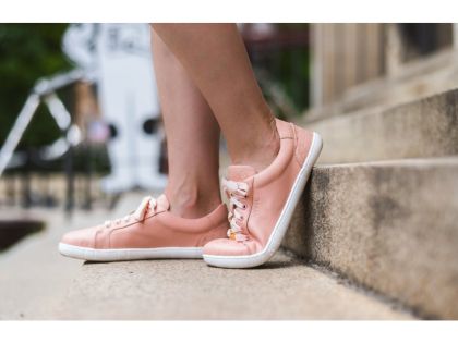 Боси сникърси Antal Barefoot Amada - прасковено-розово