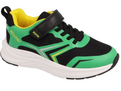 Анатомични детски сникърси  за момче Befado 516XY382, Черни със зелено