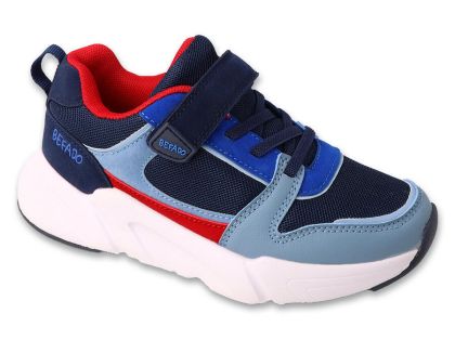 Анатомични детски сникърси Befado Skip 516X363, Сини с червено