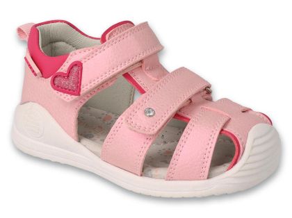 Бебешки анатомични обувки за момиче Befado Balerina 170P082, Розови