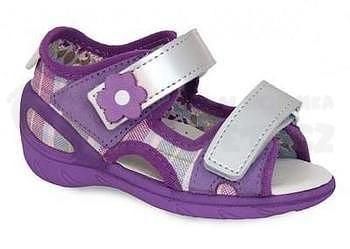 Befado Sunny 353X003 Ортопедични сандали с кожена стелка, Лилави