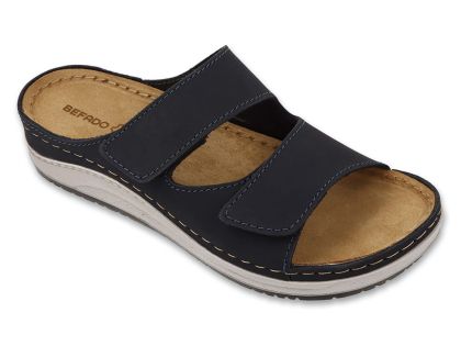 Дамски ортопедични чехли Befado Home & Go 158D304, Тъмносини