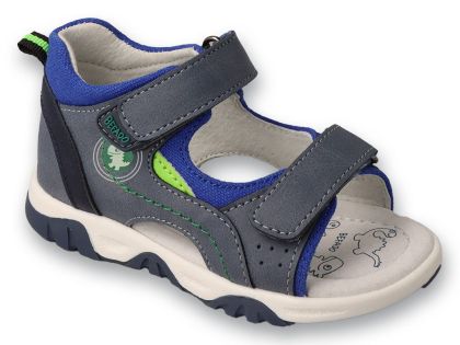 Бебешки анатомични сандали за момче Befado Plane 170P121, Сини