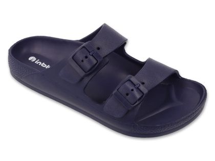 Анатомични джапанки с катарама Inblu, Тъмносини