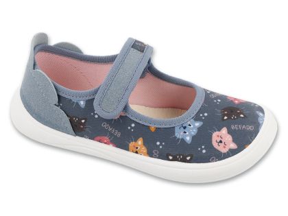  Befado Боси детски балерини с аромат на дъвка и принт на котенца