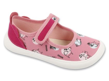  Befado Боси детски балерини с аромат на дъвка и розов принт на мечета