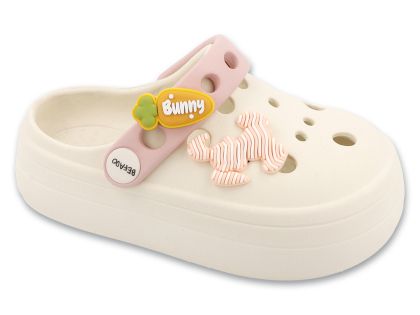 Детски ултра леки EVA чехли Befado Bunny 159X120 - бели