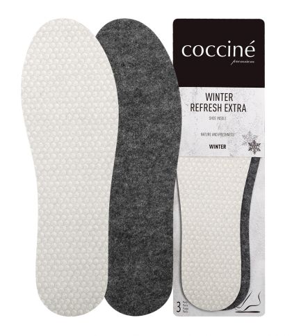  Coccinè Winter Refresh extra  Зимни стелки с освежаващи етерични масла, 3 бр в пакет