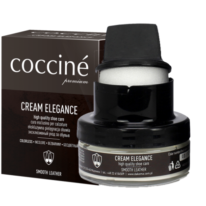  Coccinè Cream Elegance Восъчна крем-боя за обувки и кожени изделия, 50 ml 
