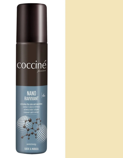  Coccinè Nano Ravvivant Спрей за велур и набук, Слонова кост, 75 ml 