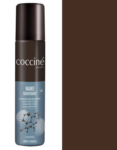  Coccinè Nano Ravvivant Спрей за велур и набук, Тъмнокафяв, 75 ml 