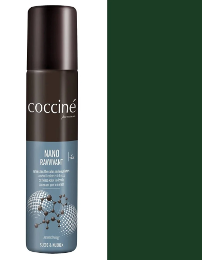  Coccinè Nano Ravvivant Спрей за велур и набук, Тъмнозелен, 75 ml 