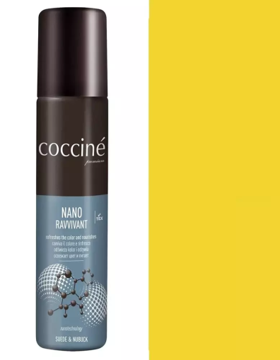  Coccinè Nano Ravvivant Спрей за велур и набук, Жълт, 75 ml 