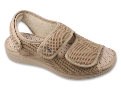 Ортопедични сандали с лепки Dr Orto Actifresh Sanitized 077D005, Бежови