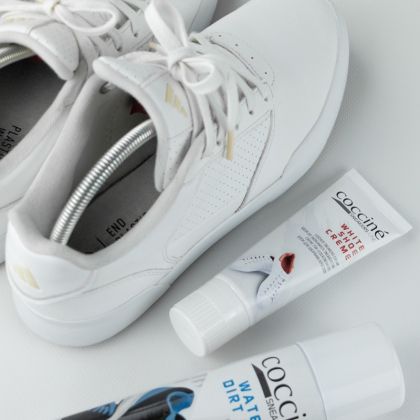Крем-боя за бели маратонки Coccinè Sneakers White shoe creme, 75 ml