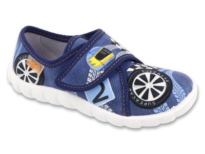 Befado Flexi B-soft System 457P009 Бебешки пантофки с пяна, Сини