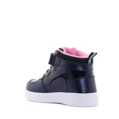 WINK RHEA STAR LED Детски светещи сникърси с мемори стелка, Тъмносини