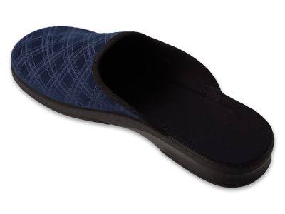 Мъжки домашни чехли Befado Leon 548M050, Синьо каре