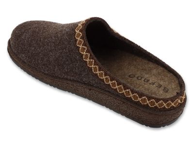 Анатомични домашни чехли Befado Home & Go 155D182, Кафяв филц