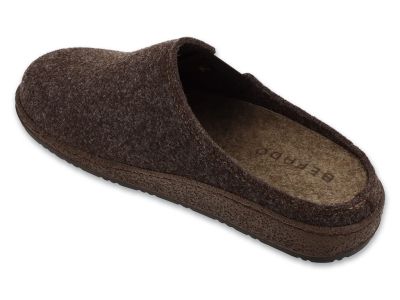 Анатомични домашни чехли Befado Home & Go 155D185, Светлосив филц