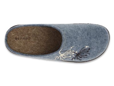 Анатомични домашни чехли Befado Home & Go 155D188, Светлосин филц