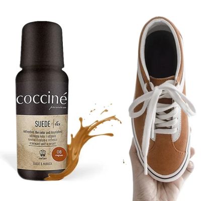  Coccinè Suede Течна боя за велур и набук, 75 ml, Коняк
