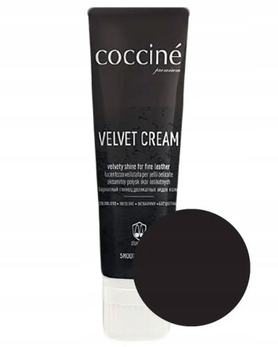 Coccinè Velvet cream - Черен крем-туба за деликатни кожи, 75 ml