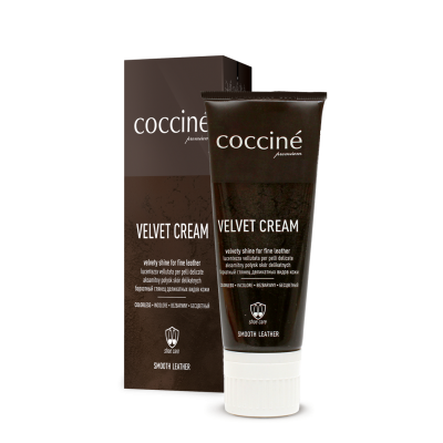 Coccinè Velvet cream - Тъмнокафяв крем-туба за деликатни кожи, 75 ml