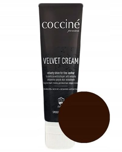 Coccinè Velvet cream - Тъмнокафяв крем-туба за деликатни кожи, 75 ml