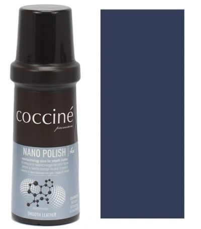  Coccinè Nano Polish Течна гланц-боя за гладка кожа, Тъмносиня