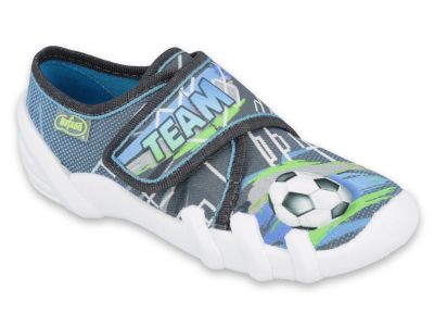 Befado Skate 273X317 Детски пантофи, Сини с топка