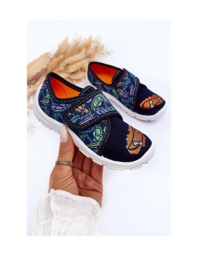 Befado Danny 974X503 Детски пантофи за момче, Сини 